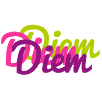 Diem flowers logo