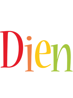 Dien birthday logo