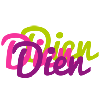 Dien flowers logo