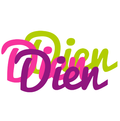 Dien flowers logo