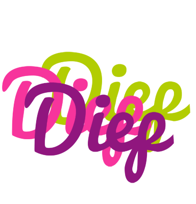 Diep flowers logo