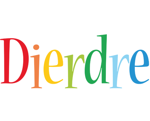 Dierdre birthday logo
