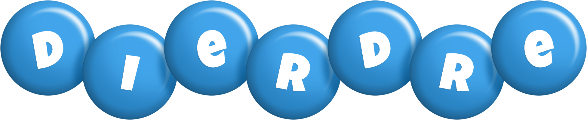 Dierdre candy-blue logo