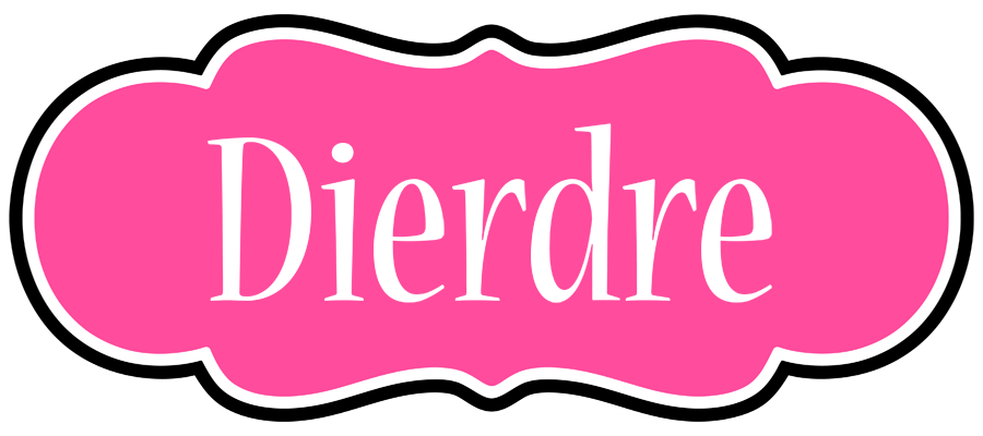 Dierdre invitation logo