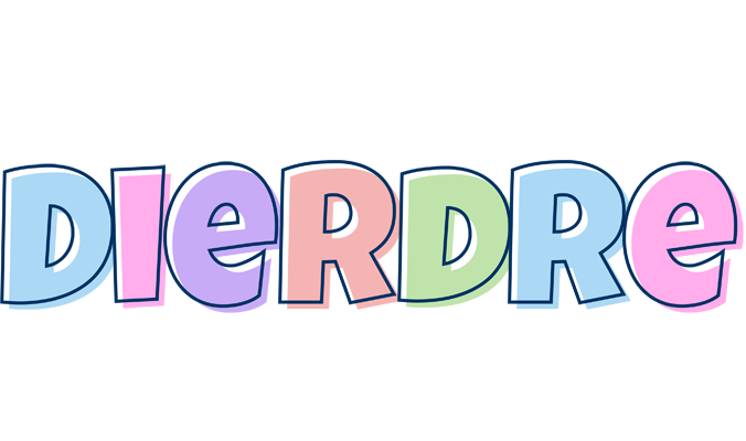 Dierdre pastel logo