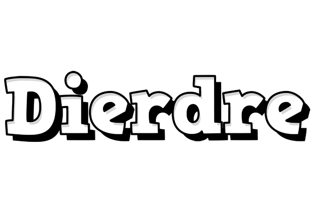 Dierdre snowing logo