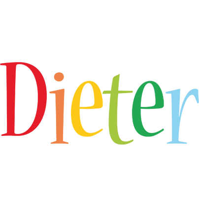 Dieter birthday logo