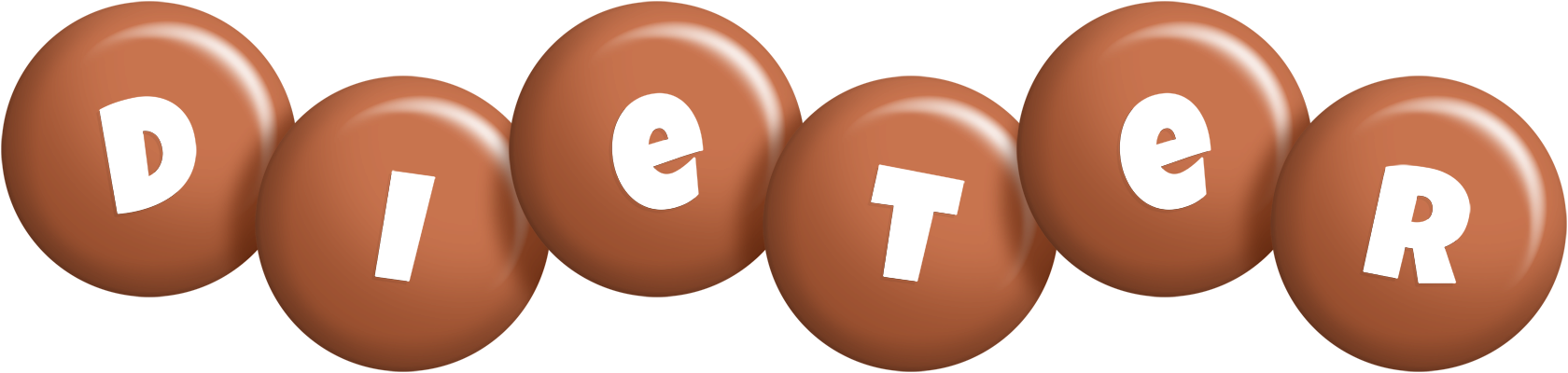 Dieter candy-brown logo