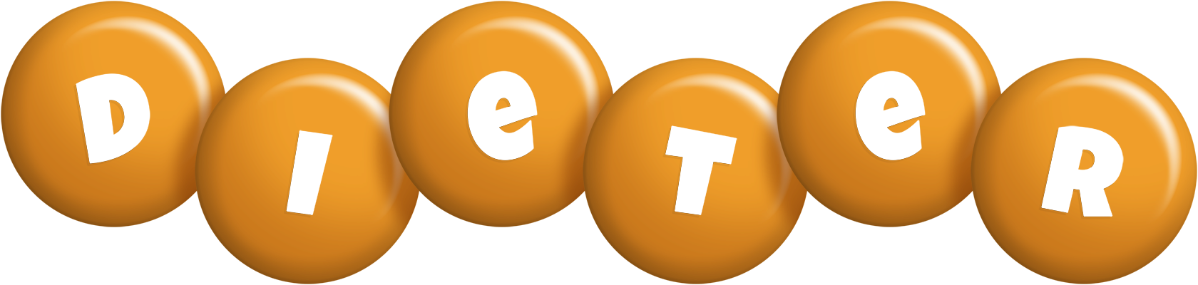 Dieter candy-orange logo