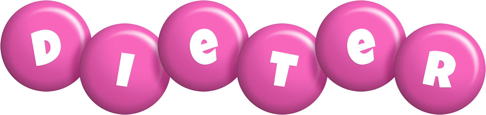 Dieter candy-pink logo