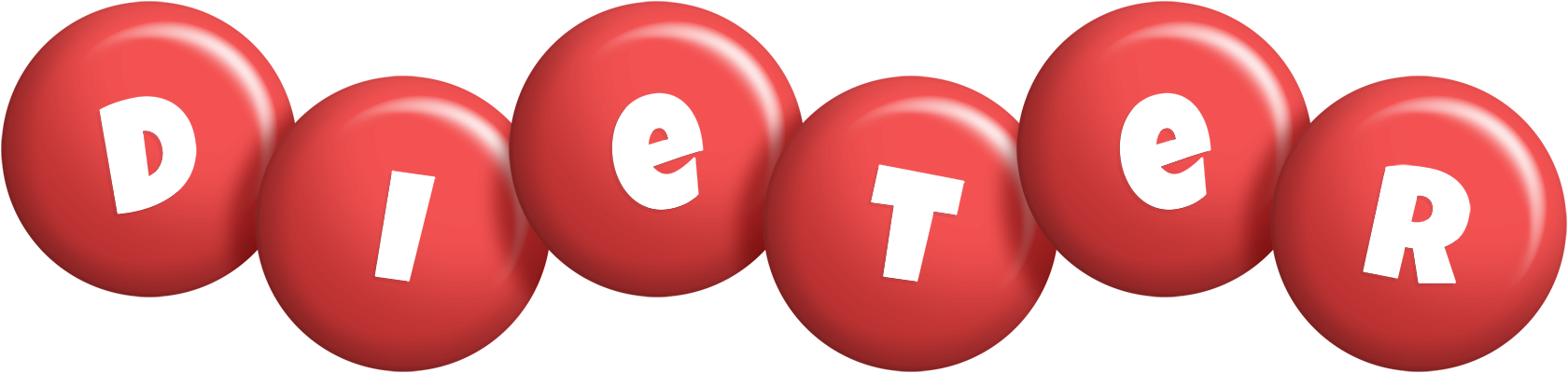 Dieter candy-red logo
