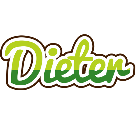 Dieter golfing logo
