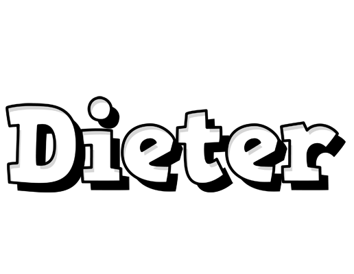 Dieter snowing logo