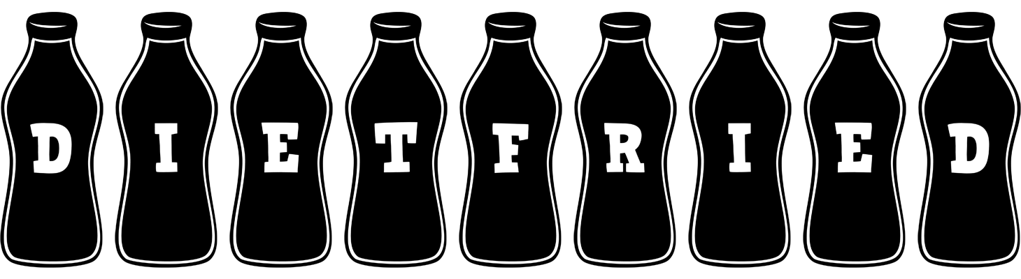 Dietfried bottle logo