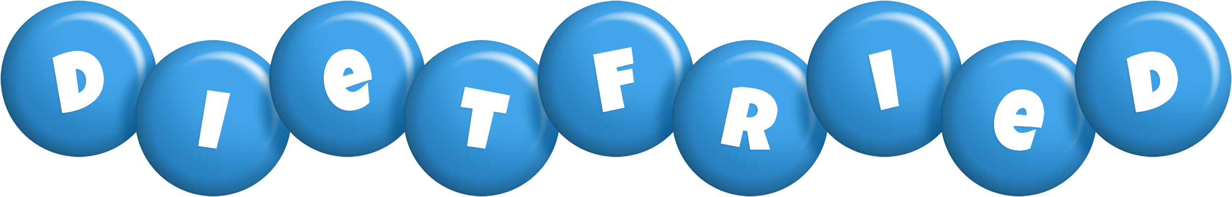 Dietfried candy-blue logo