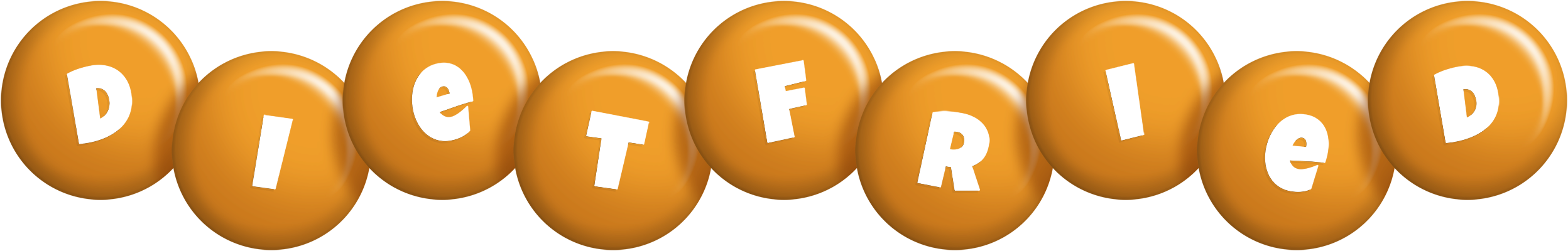 Dietfried candy-orange logo