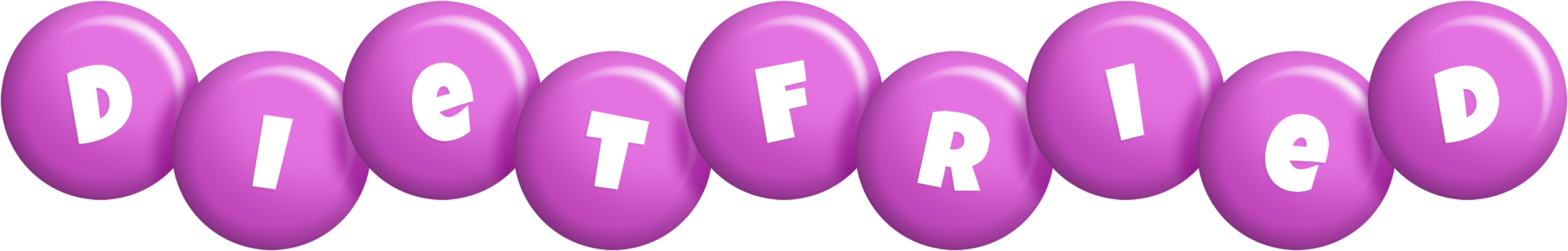 Dietfried candy-purple logo