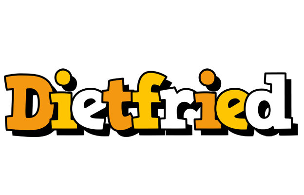 Dietfried cartoon logo