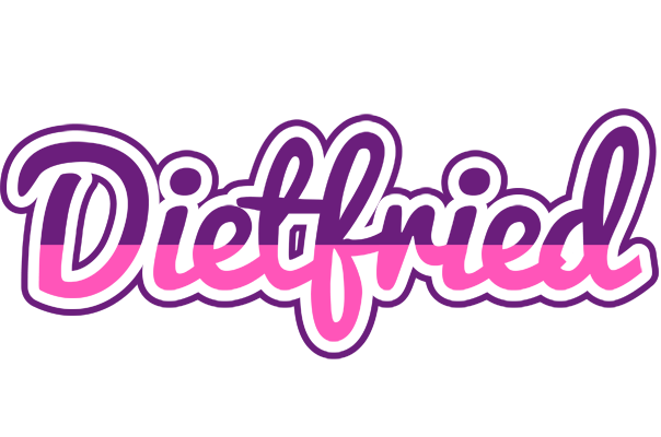 Dietfried cheerful logo