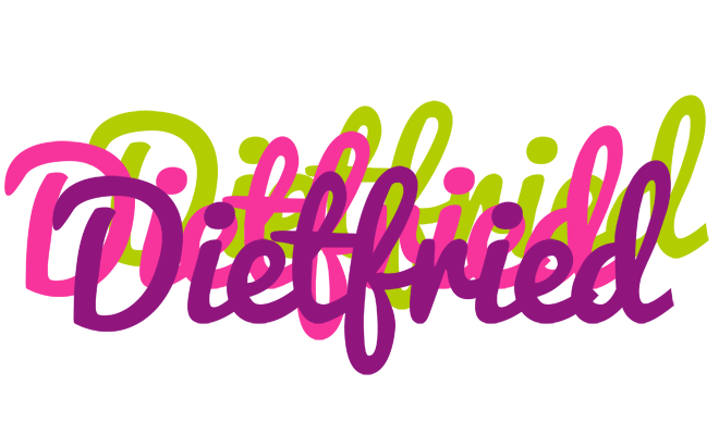 Dietfried flowers logo