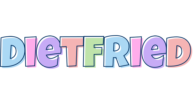 Dietfried pastel logo