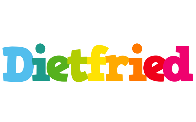 Dietfried rainbows logo