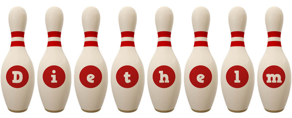 Diethelm bowling-pin logo