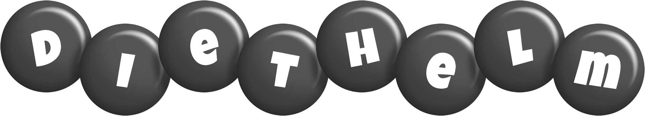 Diethelm candy-black logo