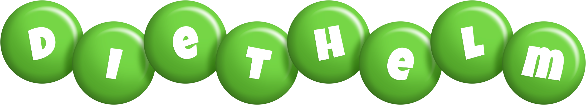 Diethelm candy-green logo