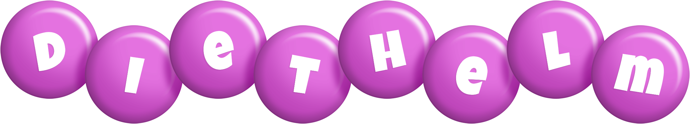 Diethelm candy-purple logo