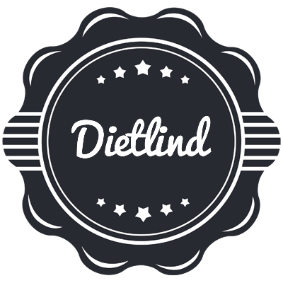 Dietlind badge logo