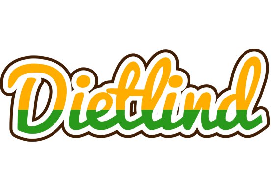 Dietlind banana logo