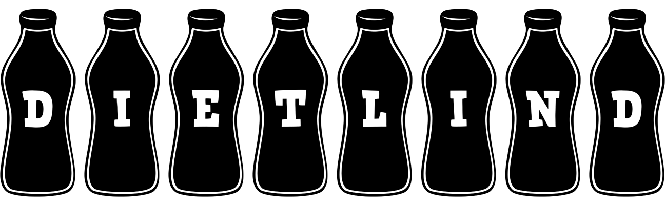 Dietlind bottle logo