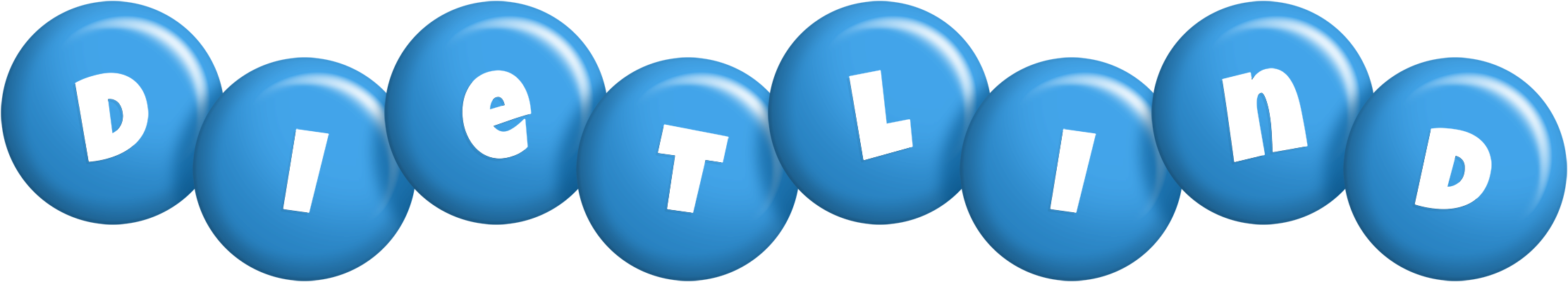 Dietlind candy-blue logo
