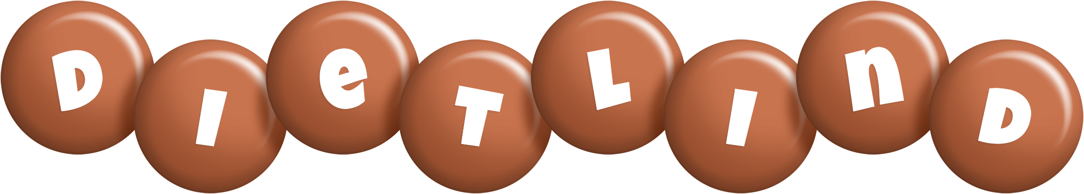 Dietlind candy-brown logo