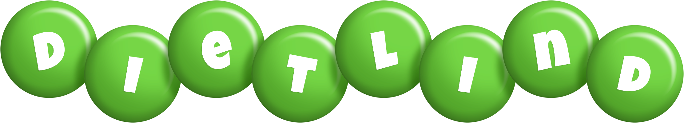 Dietlind candy-green logo