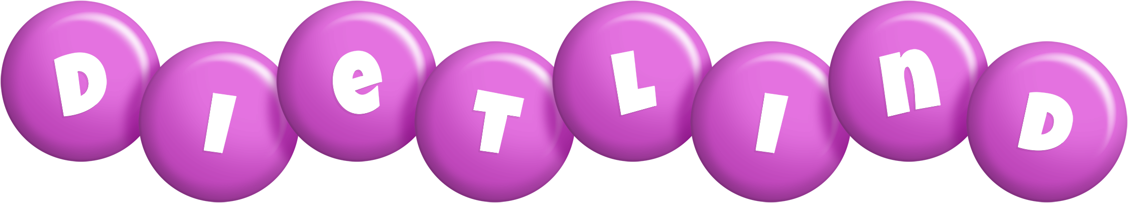 Dietlind candy-purple logo