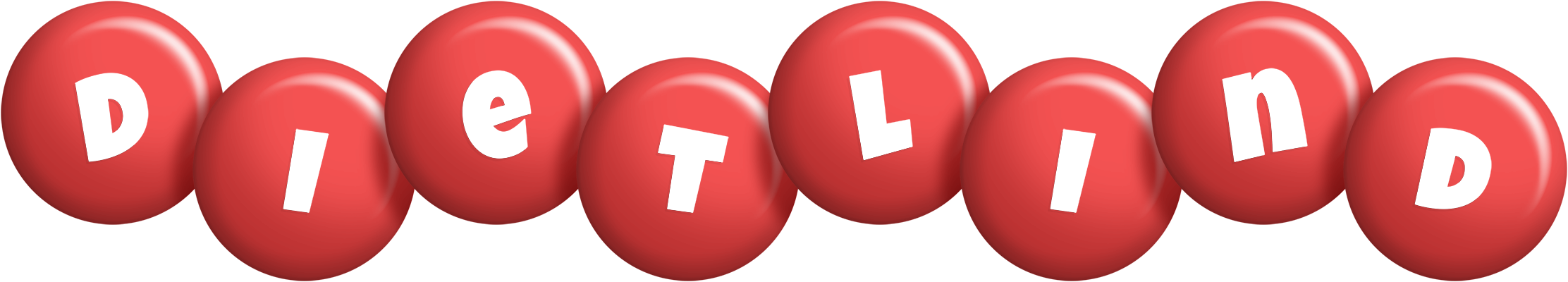 Dietlind candy-red logo