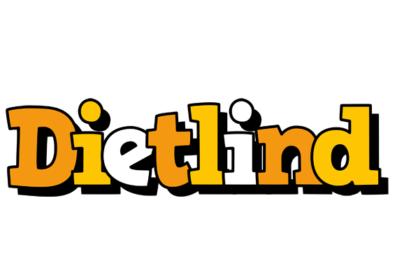 Dietlind cartoon logo