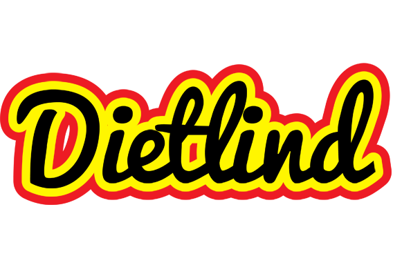 Dietlind flaming logo