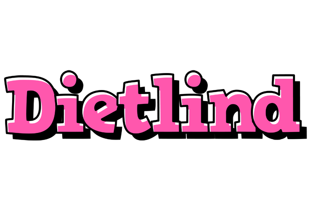 Dietlind girlish logo