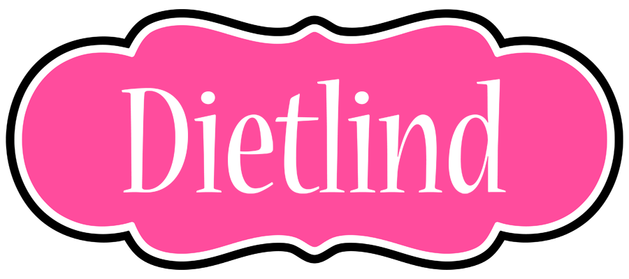 Dietlind invitation logo
