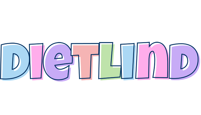 Dietlind pastel logo