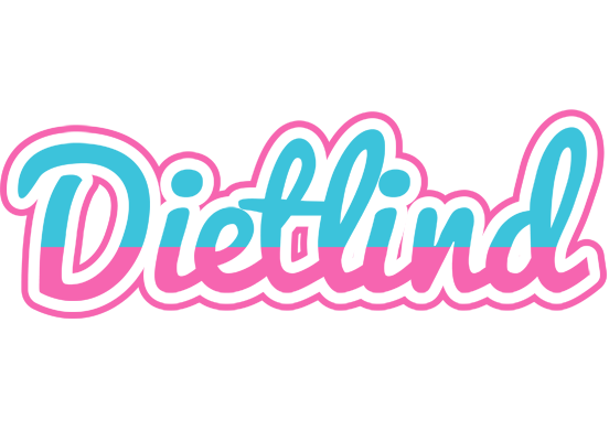 Dietlind woman logo