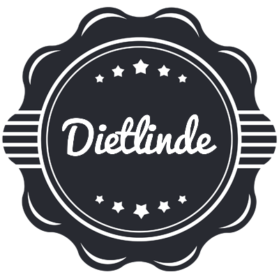 Dietlinde badge logo