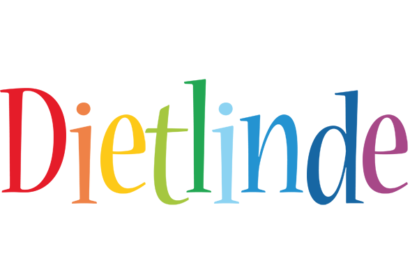 Dietlinde birthday logo