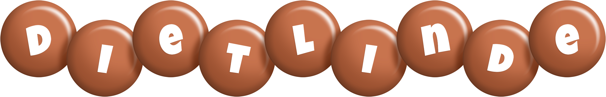 Dietlinde candy-brown logo