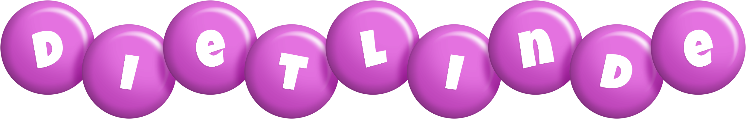 Dietlinde candy-purple logo