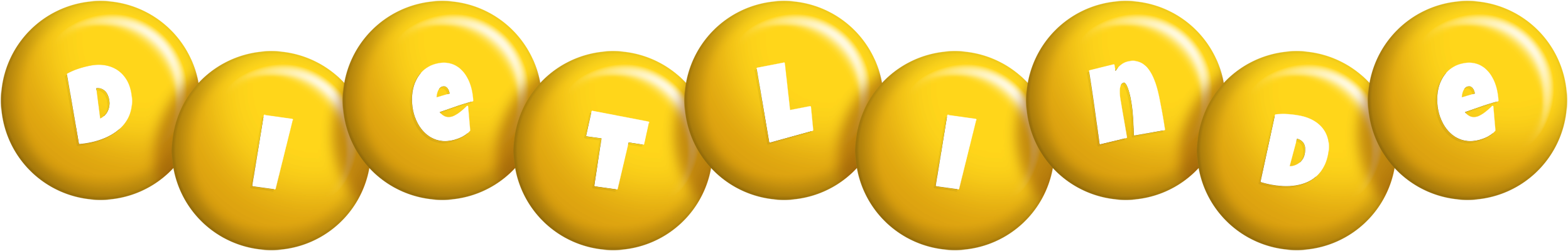Dietlinde candy-yellow logo