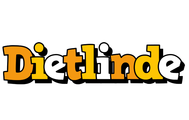 Dietlinde cartoon logo